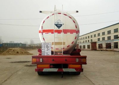 Qilu Zhongya  DEZ9400GFW Tank transport semi-trailer for corrosive substances