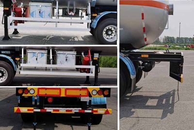 Jiancheng  JC9403GYQQA Semi trailer for liquefied gas transportation