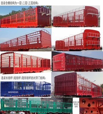 Huasheng Shunxiang  LHS9404CCYE Gantry transport semi-trailer