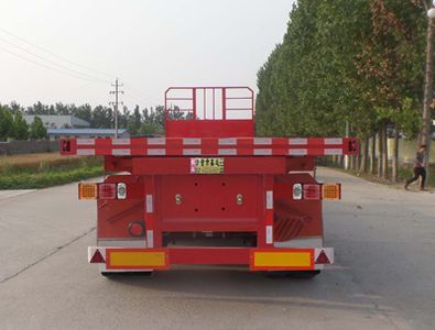 Zhonglian Xiangsheng brand automobiles XTC9401ZZXPC Flat dump semi-trailer