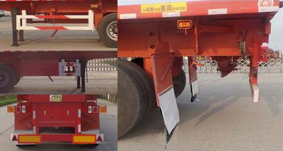 Zhonglian Xiangsheng brand automobiles XTC9401ZZXPC Flat dump semi-trailer