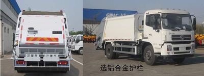 CIMC ZJV5164ZYSHBE Compressed garbage truck