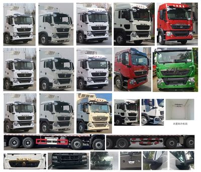 Haowo  ZZ5327XLCN466GF1K Refrigerated truck