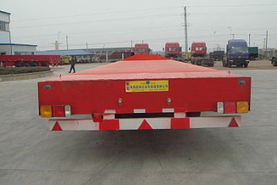 Juwang  ZJW9280TDP Low flatbed semi-trailer