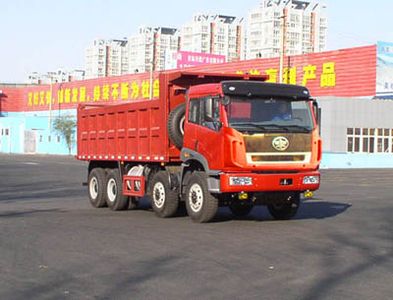 Jiefang Automobile CA3300P2K2L2T4EA80 Flat head diesel dump truck