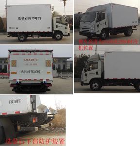 Luquan  JZQ5041XLC Refrigerated truck