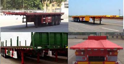 Zhongyun Changda brand automobiles XSQ9400TPB Flat transport semi-trailer