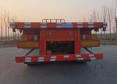 Zhongyun Changda brand automobiles XSQ9400TPB Flat transport semi-trailer