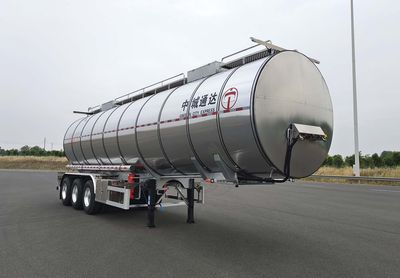 Zhongcheng Tongda brand automobiles CLE9405GPGYC2 Ordinary liquid transport semi-trailer