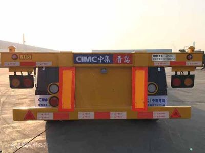 CIMC ZJV9405TJZ Container transport semi-trailer