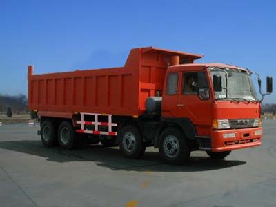 Jiefang Automobile CA3358P1K2T4 Flat head diesel dump truck