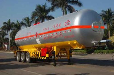 Jiuyuan  KP9401GYQDB Semi trailer for liquefied gas transportation