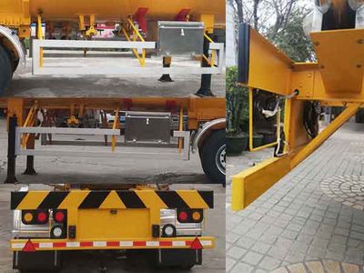 Jiuyuan  KP9401GYQDB Semi trailer for liquefied gas transportation