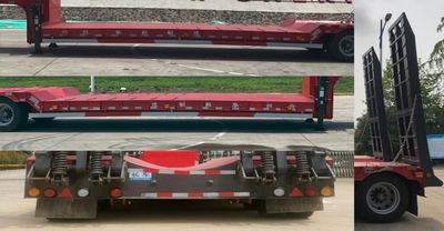 Guoshi Huabang brand automobiles XHB9320TDP Low flatbed semi-trailer