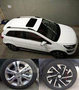 Beijing brand automobiles BJ7000U3D7GBEV Pure electric sedan