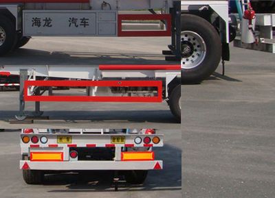 Haifulong  PC9401GYYA Aluminum alloy oil transport semi-trailer