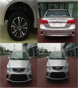 Beijing brand automobiles BJ7151C3DCNG Dual fuel sedan