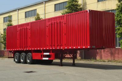 Minfeng  FDF9407XXY Box transport semi-trailer