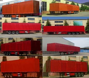 Minfeng  FDF9407XXY Box transport semi-trailer