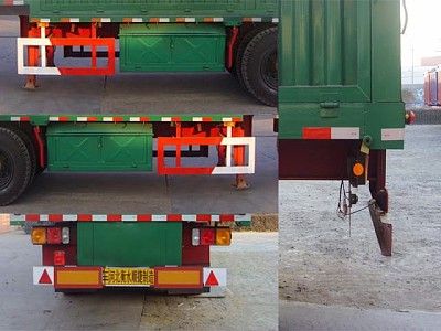 Chuanteng  HBS9301XXY Box transport semi-trailer