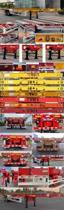 CIMC ZJV9351TWYDG Transport semi-trailer of dangerous goods tank frame