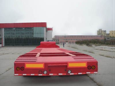 Collier  HZY9401TDP Low flatbed semi-trailer