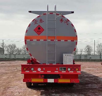 Zhengkang Hongtai brand automobiles HHT9405GRYC Flammable liquid tank transport semi-trailer