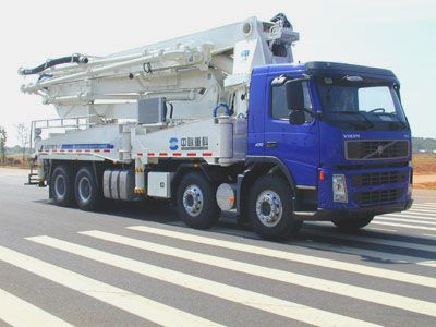 Zhonglian Automobile ZLJ5394THB12544 Concrete pump truck