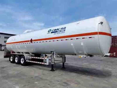 CIMC NTV9351GDY Low temperature liquid transport semi-trailer