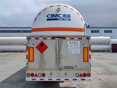 CIMC NTV9351GDY Low temperature liquid transport semi-trailer