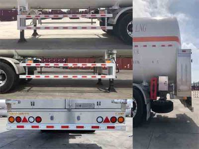 CIMC NTV9351GDY Low temperature liquid transport semi-trailer