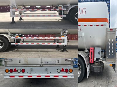 CIMC NTV9351GDY Low temperature liquid transport semi-trailer