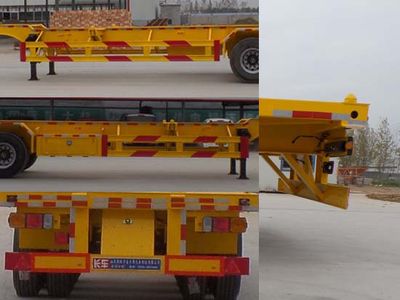 Luyun Wantong brand automobile YFW9402TJZ Container transport semi-trailer