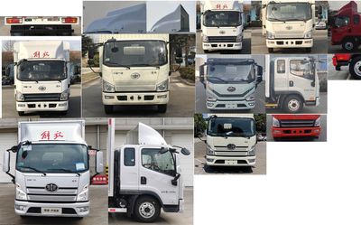 Jiefang Automobile CA5120CCYP40K45L2E6A85 Grate type transport vehicle