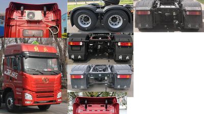 Jiefang Automobile CA4255P25K2T1NE6A80 Semi trailer tractor for dangerous goods transportation