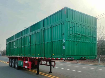 Zhongwan brand automobiles GSC9400XXY Box transport semi-trailer