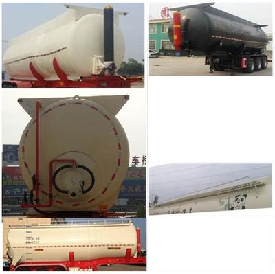 Hualiang Tianhong  LJN9404GFLH Medium density powder material transportation semi-trailer