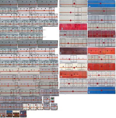 Zhuanli  ZLC5267XRQZ6 Flammable gas box transport vehicle