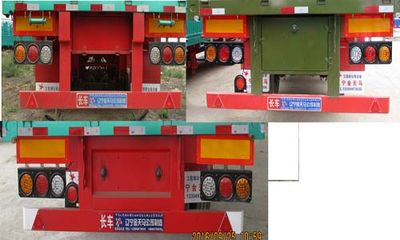 Juntong  JTM9401 Railboard transport semi-trailer