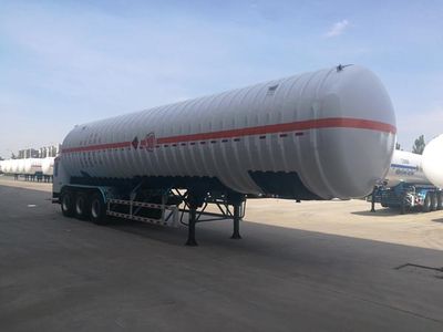 Huida brand automobiles YHD9406GDY05 Low temperature liquid transport semi-trailer