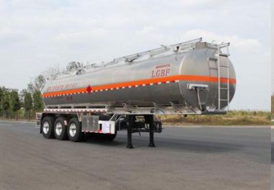 Yongqiang  YQ9403GYYCT2A Aluminum alloy oil transport semi-trailer