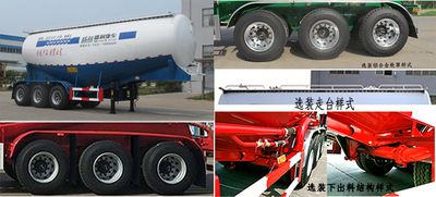 Shengrun  SKW9401GFLD Low density powder material transportation semi-trailer