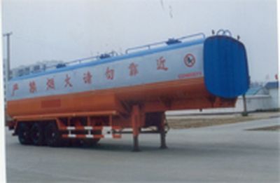 Dali DLQ9400GYYAluminum alloy oil transport semi-trailer