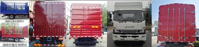 Jianghuai brand automobiles HFC5141CCYP91K1C6V Grate type transport vehicle