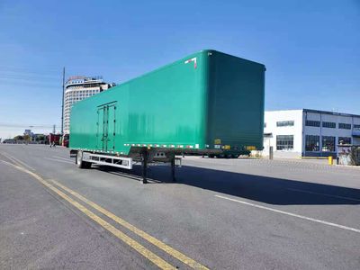 Min Aluminum Lightweight Brand Automobile FML9180XXY1S2 Aluminum alloy box transport semi-trailer