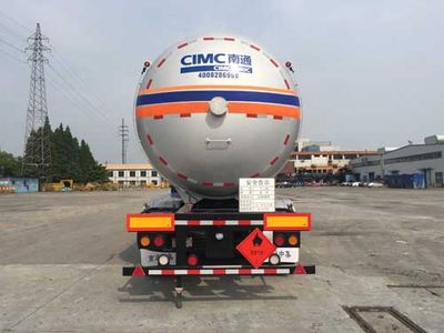 CIMC NTV9400GYQW Semi trailer for liquefied gas transportation