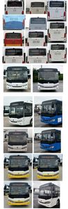 Chinese license plate cars TEG6803BEV01 Pure electric city buses