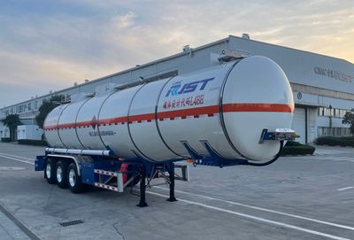 Ruijiang  WL9405GRYD38Y Flammable liquid tank transport semi-trailer