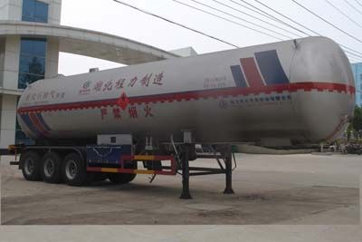 Cheng Liwei  CLW9408GYQB Semi trailer for liquefied gas transportation