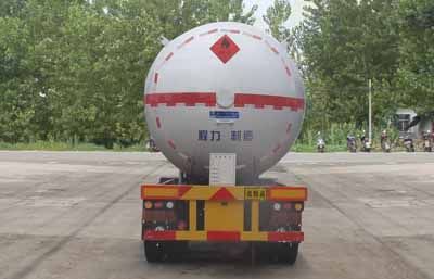 Cheng Liwei  CLW9408GYQB Semi trailer for liquefied gas transportation